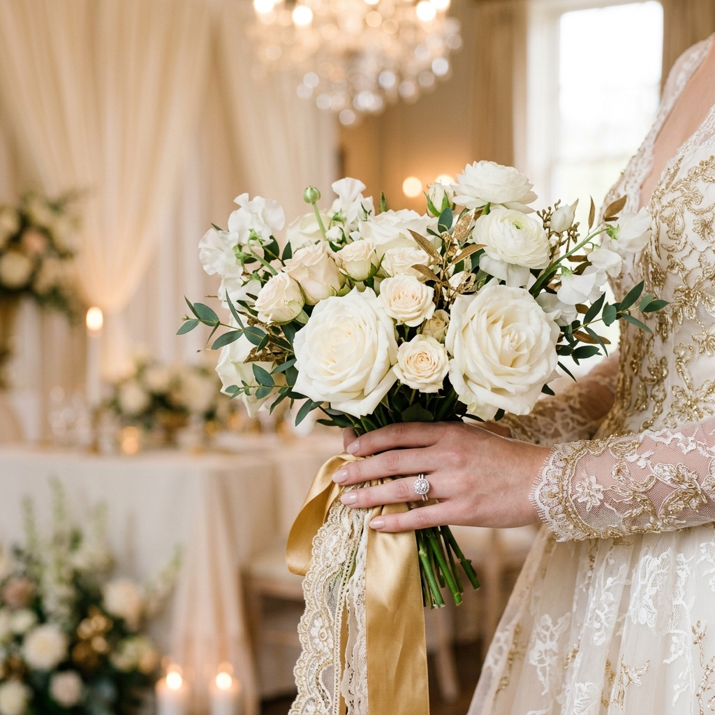 detalhes registrados em foto e vídeo no casamento